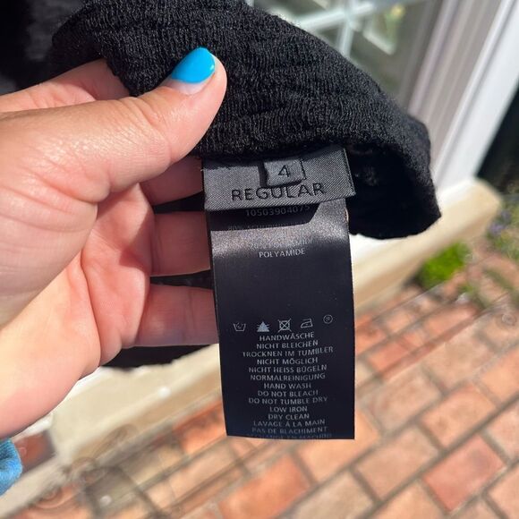 Oska Textured Turtleneck Wool Dress - Picture 14 of 14